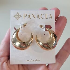 🆕️ Nordstrom Panacea Tapered Hoop Earrings